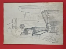 Vincent van Gogh Drawing on paper (Handmade) signed and stamped