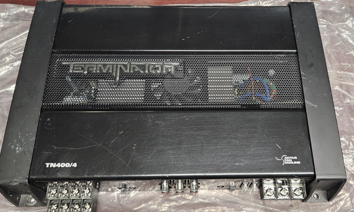 MTX Terminator TN400/4 Car Amplifier 600 Watts Peak 4 Channel A/B