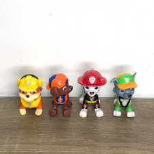 Paw Patrol Figures Lot Articulated Posable Legs Rubble Zuma Marshall Rocky Toy 4