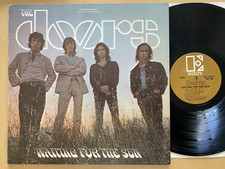 THE DOORS WAITING FOR THE SUN 1968  GOLD LBL 1ST PRESS LABEL CLASSIC ROCK PSYCH