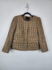 J. Crew Collection Metallic Tweed Lady Jacket - Size 2