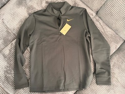 Nike Dri Fit Golf Tour 1/2 Zip Pullover Therma Flex Midlayer Herren Gr.L NEU