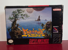 Equinox SNES CIB Complete in Box w/ Poster and Inserts | Mint Cartridge