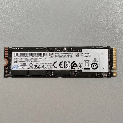 Intel SSDPEKKF256G8H 256GB M.2 2280 PCIe NVMe TLC SSD L09162-002 915929-001