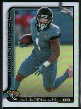 Travis Etienne Jr. 2025 Topps Chrome #139 Refractor