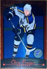 2000-01 Topps Premier Plus - Chris Pronger #65 Blue Ice /250