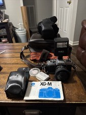 Minolta XG-M Film 35mm Camera w/ Flash Manuel.