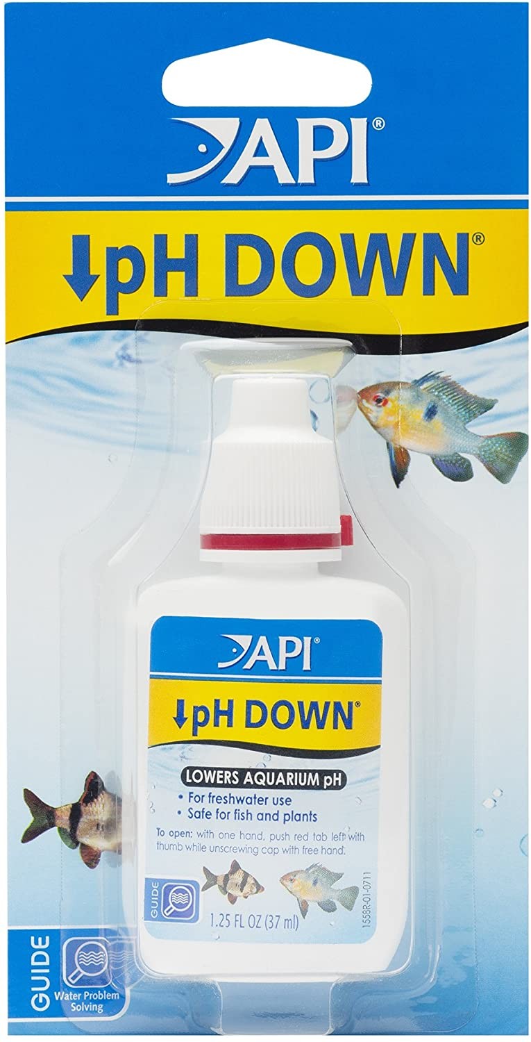 API pH Down For Freshwater Aquariums Safe For Fish & Plants 1.25-Ounce - 2 Pack