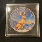 1 oz Jackalope Colorized Silver Round Intaglio Mint – ONLY 100 MINTED!