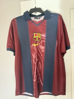 FC Barcelona x Travis Scott Cactus Jack Retro Skeleton Jersey, XL