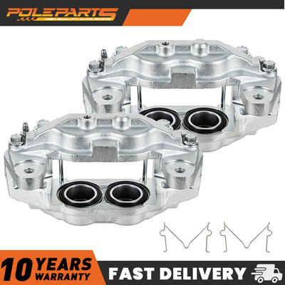Pair Front Disc Brake Calipers For 2007 2008 -2016 Toyota Sequoia Tundra 193275