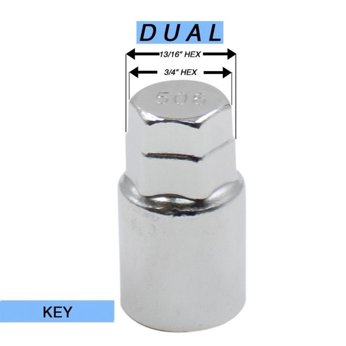 Wheel Locks 14x1.5 Open End Bulge Acorn Locking Lug Nut Set – White Knight
