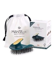 Manta Curls Detangling Brush for Curly & Afro Hair. Soft Teal