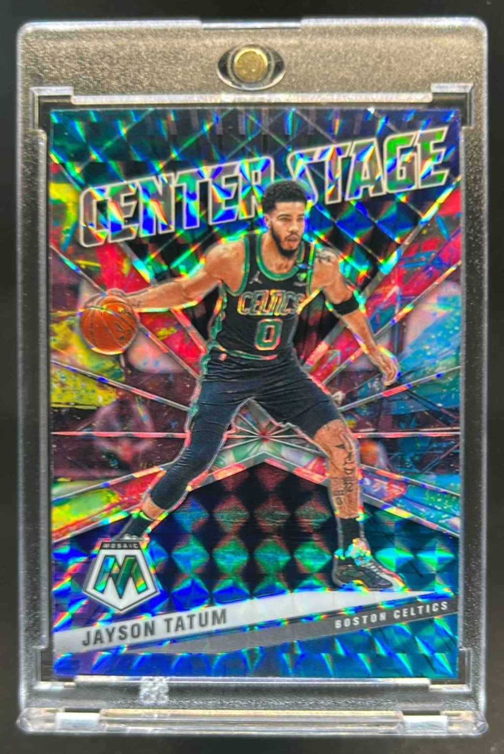 2020-21 Mosaic Jayson Tatum Center Stage #29 Celtics