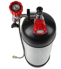 Acecare 9L CE PCP Refill Tank 300Bar Carbon Fiber Hpa Tank for Hunting Air Rifle