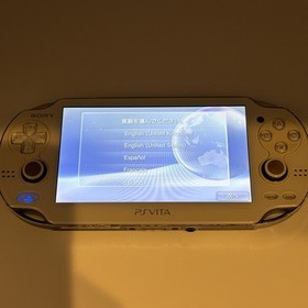 SONY PS Vita PCH-1000 1100 Console White OELD Fast Shipping Excellent