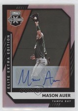 2021 Panini Elite Extra Edition Signatures Mason Auer #161 Auto sq1