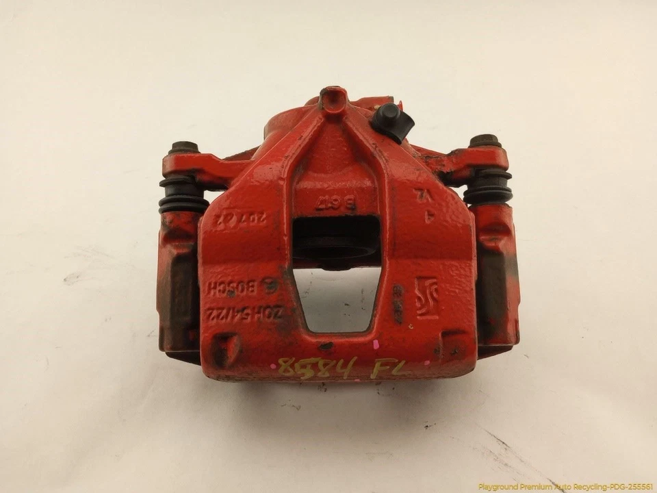 Pinça de freio dianteira esquerda driver Fiat 500 Abarth vermelha compatível com 2012-2017 13 14 15 16  - Imagem 3 de 4