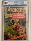 AVENGERS #3 (1964) - SILVER AGE COMIC - CGC grade 3.0 (G/VG)