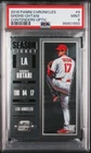 Shohei Ohtani RC 2018 Panini Chronicles Contenders Optic PSA 9
