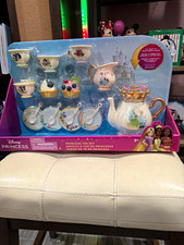 Disney Princess Pretend Tea Set w/ Sounds, 14-Piece Party Set