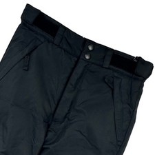 All In Motion Kids Black Snow Pants Water Wind Resistant M 8/10 Ski Sledding