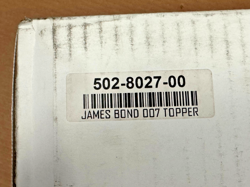 Stern James Bond 007 Official Topper Pinball Machine NEW In Box 502 ...