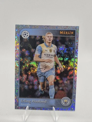 2024-25 Topps Merlin Uefa Club Competitions - Erling Haaland #73 Mini-Diamond
