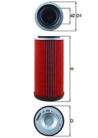 Luftfilter Mahle Lx 608 Filtereinsatz FüR Gr Y60 Patrol Nissan Cabstar 4 3 K260