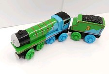Thomas Friends Wooden Railway Train Tank Engine 60 Year Edition Henry Tender