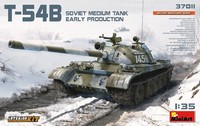 1:35 Miniart T-54B Soviet Medium Tank.Early Production W/Interior Kit MIN37011 M