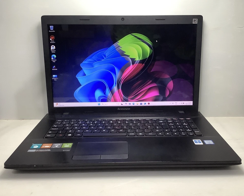 LENOVO G700,INTEL Core i5 @2.60GHz,8GB RAM,250GB SSD,WIN 11 PRO 24H2 (250) - Image 2 of 4