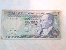 Turkey 10000 Lira Banknote