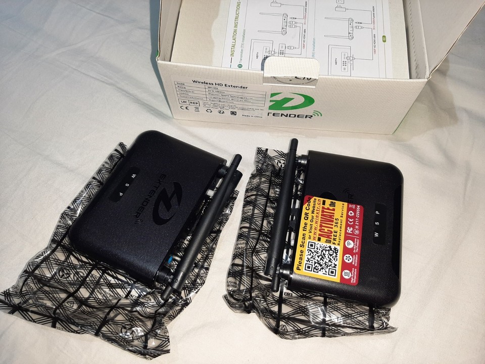 PAKITE Wireless HDMI Transmitter and Receiver Loop-Out IR Remote ...