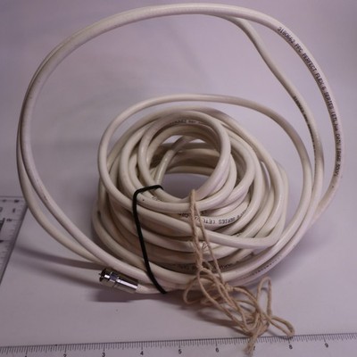 PPC Perfect Flex 6 Series RG6 Coax Cable 25ft White 18AWG Both Ends