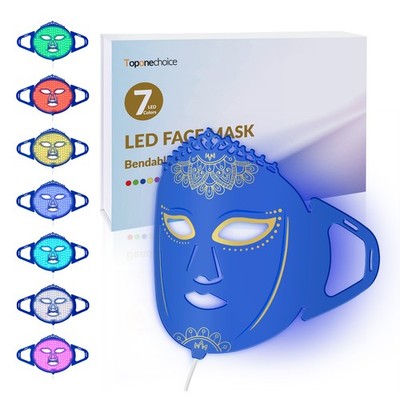LED Facial Therapy Device for Daily Skin Treatment and Texture Improvement