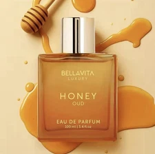 Bella Vita Honey Oud Eau de Parfum 100ml | Arabian Women’s Long-Lasting Perfume