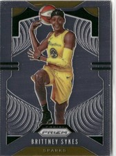 2020-21 Panini Prizm WNBA Brittney Sykes Los Angeles Sparks #42