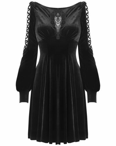 acler jeffcott long-sleeve fit & flare mini dress Acler Jeffcott Long-Sleeve Fit & Flare Mini Dress