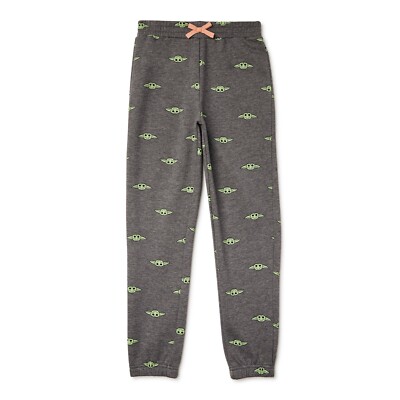 DISNEY STAR WARS GROGU GIRLS JOGGERS SIZE 7/8 14/16 NEW