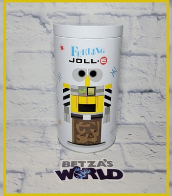Disney Parks Pixar Christmas Holiday Tin WALL-E  Feeling Joll-E