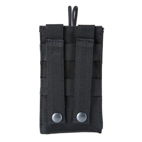 Outdoor Molle Walkie Talkie Holder Pouch Radio Magazine Holster Waist Belt Case - Picture 7 of 12