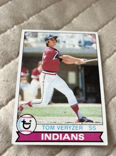1979 Topps Baseball Card Tom Veryzer Cleveland Indians #537