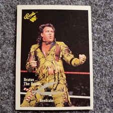 1990 Classic WWF The History of Wrestlemania #146 Brutus 