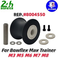  8004550 For Bowflex Max Trainer M8 M7 Wheel Replacement Arm Roller Kit M6 M5 M3