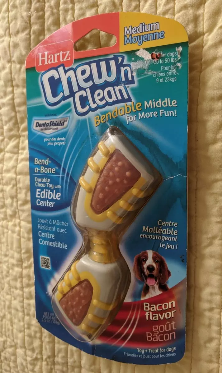 Hartz Chew nClean dentaShield Bendable Middle for more fun bacon