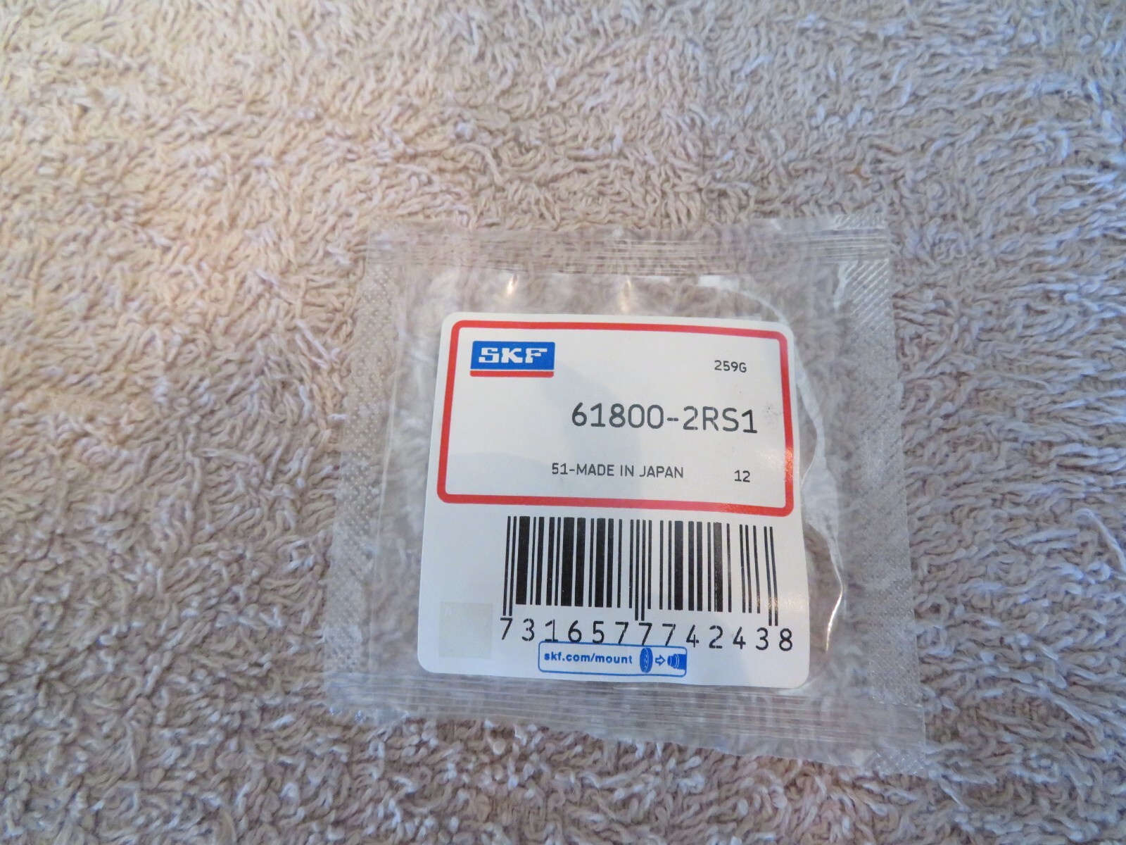 NEW SKF BEARING 61800 2RS1 618002RS1 EBay new-skf-bearing-61800-2rs1-618002rs1-ebay