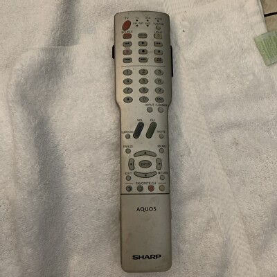 Genuine Sharp Aquos GA331WJSA TV Remote Control  LC26GA5U LC32GA5U LCG5C26U