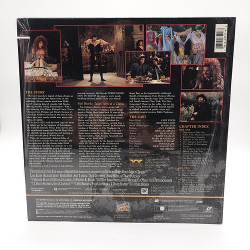 Robin Hood Men In Tights Special Widescreen Edition Laserdisc Extended Play - Picture 2 of 3