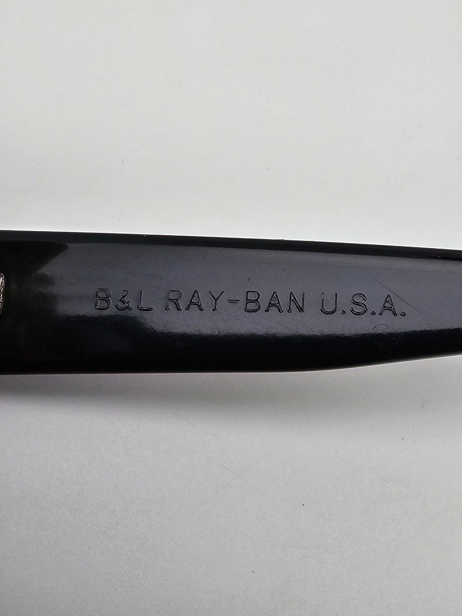 Ray-Ban B&L W1924 YOAO Black Frame G-15 Green Glass Lens Cat  display picture 1